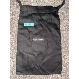 Women's Dolce & Gabbana Black One Size Cosmetic Dust Bag​